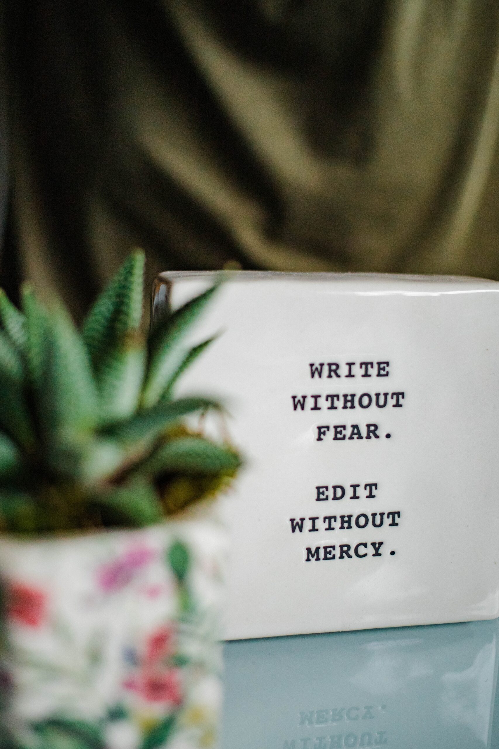 Write without fear edit without mercy